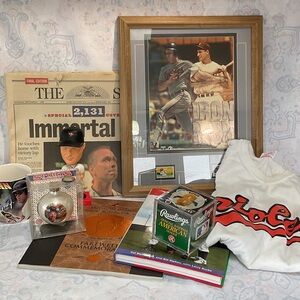 Cal Ripken Jr. baseball collection Orioles memorabelia